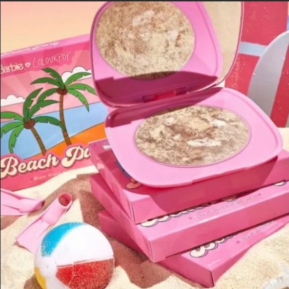 🐚NWT HOST PICK ColourPop (Barbie) limited Edition Beach Party Highlighter 🐚 - Picture 6 of 9